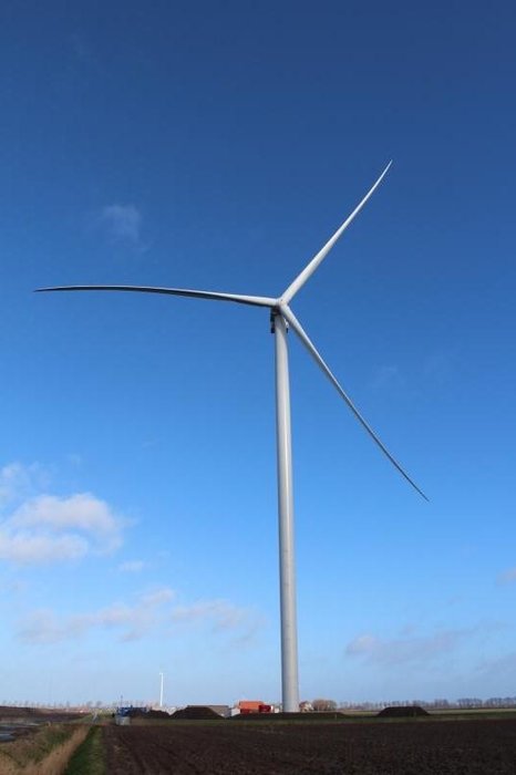Prototyp der größten Onshore-Windenergieanlage von GE in den Niederlanden installiert und in Betrieb genommen